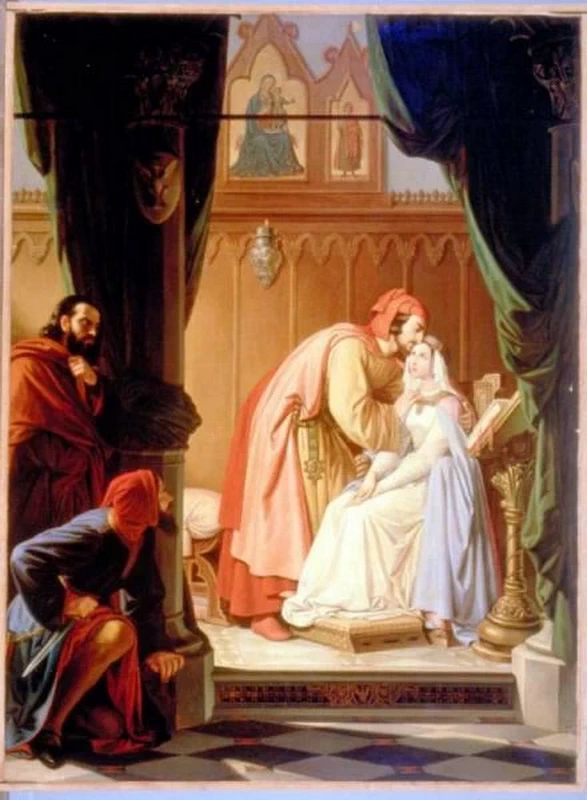 Imelda dei Lambertazzi e Bonifacio dei Geremei - Musei Civici di Como